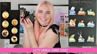 Disney Mystery Pin Unboxing
