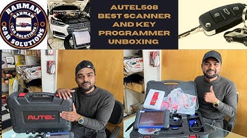 Autel Best Scanner and key programmer unboxing#scanner #keyprogrammer#rahmancarsolutions