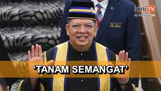 Saya anak orang susah, tak pernah rasa duit sekolah - Speaker