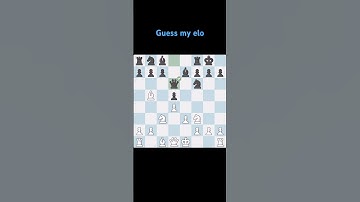 Guess my elo |#shortsfeed #chess #chesscom