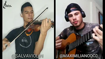 La bella y la bestia | Reik - Morat | Cover Violín y Guitarra