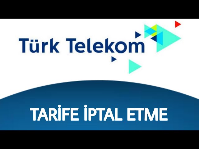 Türk Telekom Tarife Nasıl İptal Edilir - Tarife İptal Etme - YouTube