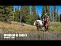 Wyoming Range in Western Wyoming by Horse Back