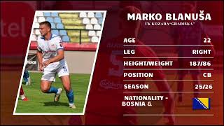     MARKO BLANUŠA • CB  • HIGHLIGHTS VIDEO