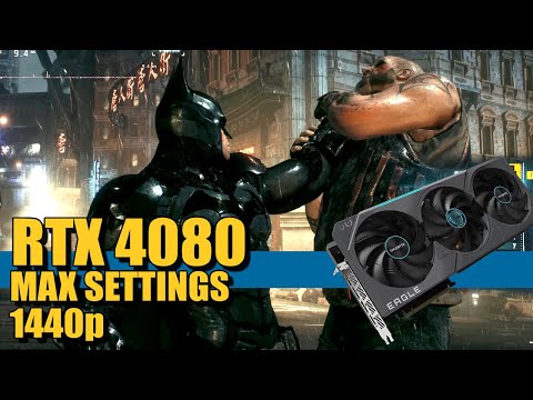 Batman  Arkham Knight  - RTX 4080 @ 1440p (MAX SETTINGS) | Ryzen 9 5900x