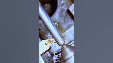 ⚙️ Precision Lathe Machine Work  #LatheMachine #Machinist #MetalWork #Engineering #ViralShorts