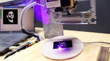 How To Make CNC Laser Engraver | Old CD Drive | Experiment Uae |