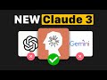 NEW Claude 3 AI BETTER than ChatGPT and Gemini? (Tutorial)