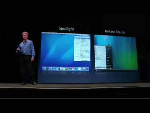 Apple WWDC 2006-Windows Vista Copies Mac OS X