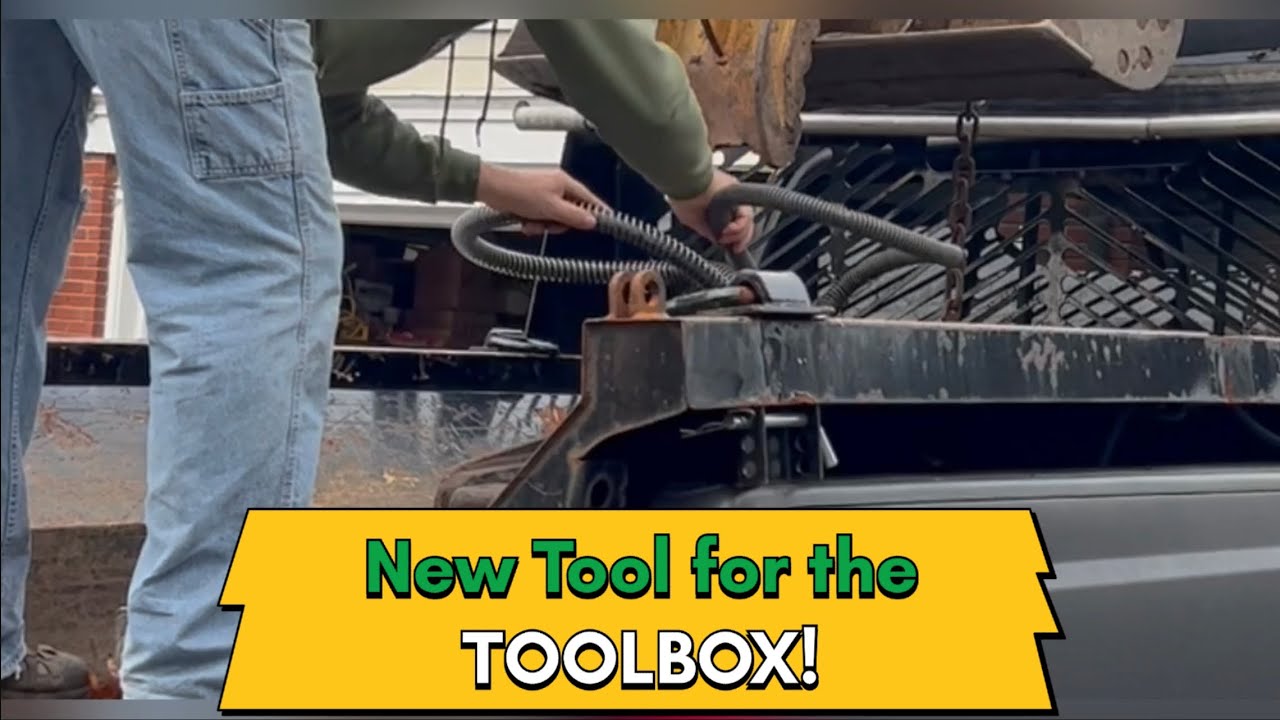 FINALLY GOT ONE! Excavator gets a new tool - YouTube