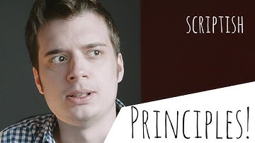 Principles and breaking them - Scriptish