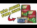 Artesanato com Latas  - Faça coisas Incríveis - Do Lixo ao Luxo