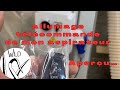 Démarrage télécommandé de mon aspirateur