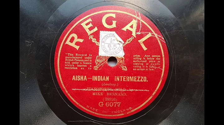 Aisha (Indian Intermezzo) - Mike Bernard, piano (1...