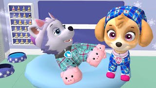 Paw Patrol A Day In Adventure Bay - Skye And Everest Save The Day - Ultimate Rescue Adventure