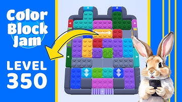 Color Block Jam Level 350 Solution Walkthrough