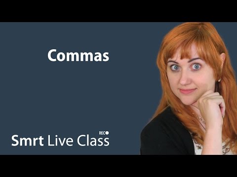 Commas - Pre-Intermediate English With Nicole #29