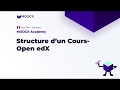 Moocit studio structure dun cours open edx