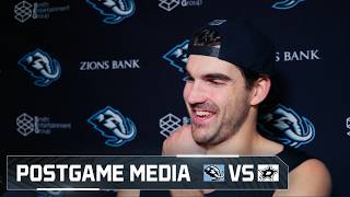 Jack McBain, Nate Schmidt and André Tourigny | 03.16 Postgame Media