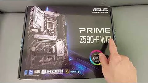 Entdecke das ASUS Z590 P WIFI 6 Prime Motherboard!