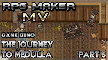 RPG Maker MV DEMO: The Journey To Medulla (Part 5) - TIME TO EAT---PEOPLE