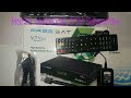FREESAT V7MAX AUTOROLL POWERVU & BISS KEY SET TOP BOX UNBOXING