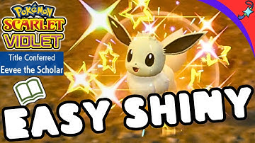 EASY Shiny Eevee Exploit for Pokemon Scarlet Violet