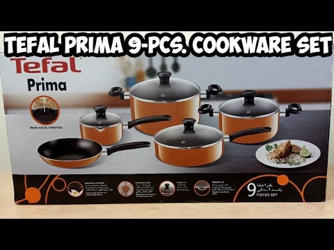 TEFAL Prima 9-pcs Cookware Set