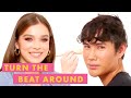 Hailee Steinfeld Really Tried to Do Patrick Ta’s Makeup | Turn the Beat Around | Cosmopolitan