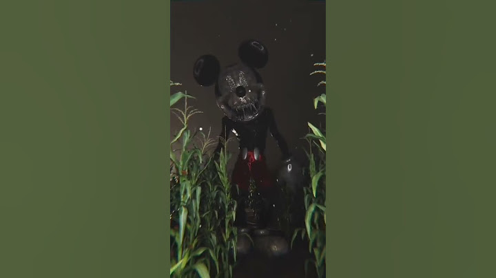 Horror Mickey Mouse ghost (part 3) #mickeymouse #horror #reels