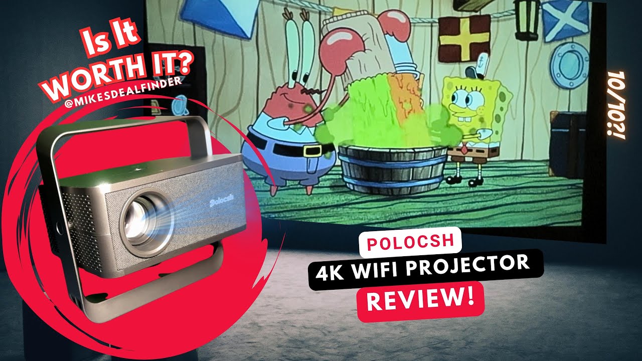 Official Netflix 4K Projector?! Polocsh Smart Projector Full