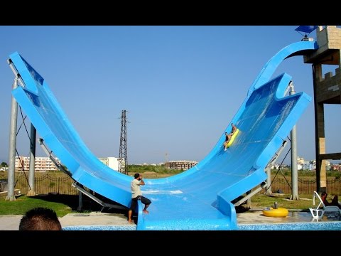 Image result for half pipe water slide