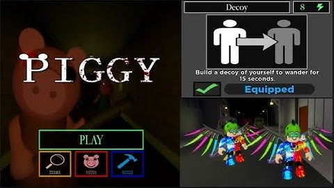 *NEW* ROBLOX PIGGY ABILITIES UPDATE! | Decoy Power Up/Blueprints (How to Get It)