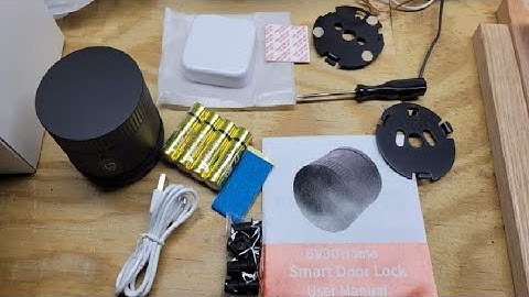 MOES Smart Front Door Lock for Existing Deadbolt Review, Looks nice