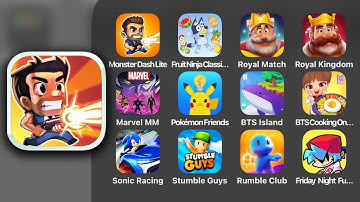 Monster Dash Lite Gameplay Walkthrough Review Mobile Game (iOS, Android) Part 2