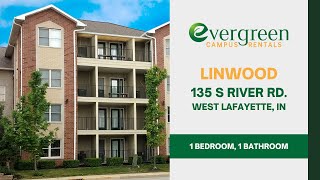 1-Bedroom Apartment with Balcony in West Lafayette  |  Linwood on 135 S River Rd.  |  Units 308