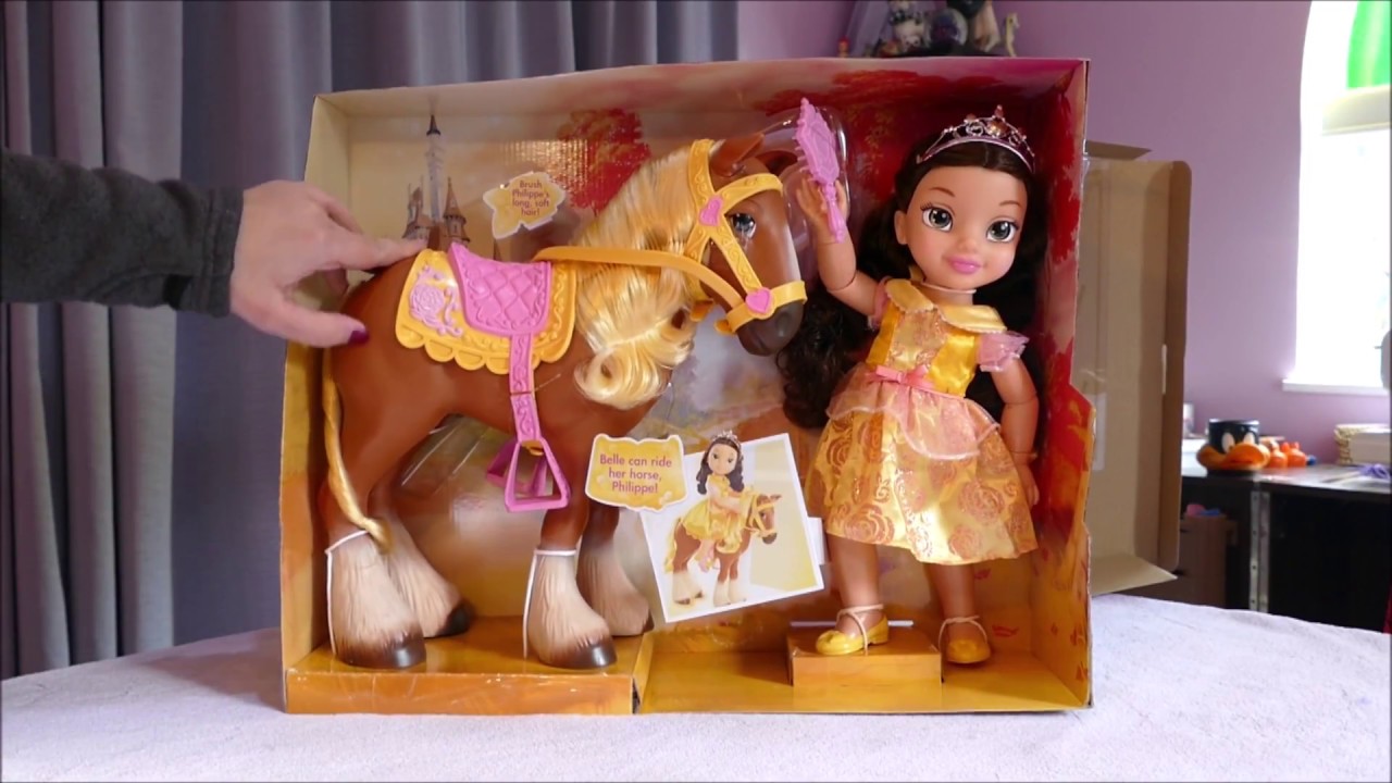 disney doll and horse set