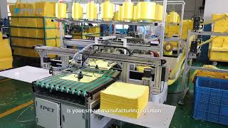 TPET Elastic Fabric Horizontal Sewing Machine is your smart manufacturing solution.
