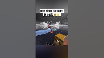 hypxixel one block bedwars gamemode is peak 🤩 #minecraft #bedwars #hypixel