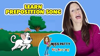 preposition song for children above it patty shukla