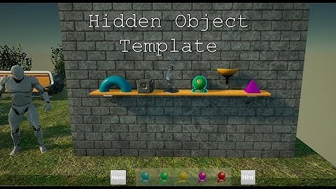 Unreal Engine Hidden Object Template