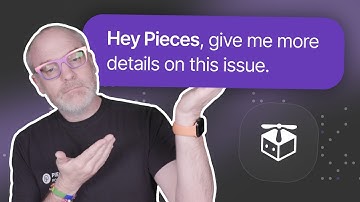 You can do WHAT with Pieces? Avoid Context Switching and Ask Details on the Issue