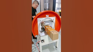 Fully automatic tape wrapping machine, unlimited production.