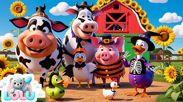 🎃Old MacDonald Had A Farm  - HALLOWEEN VERSION | Nursery Rhymes & Kids Songs