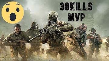 (Cod) How to get 30 “Kills” multiplayer team deathmatch!!
