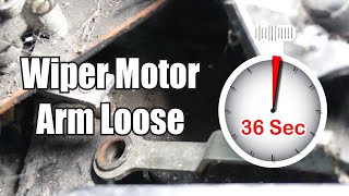 Car Wiper Arm Not Moving But Motor Is 2007 Hummer H3 Wiper Arm Not Moving
