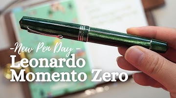 Leonardo Momento Zero in Alga - New Pen Day!