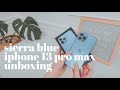 🫐 iphone 13 pro max sierra blue asmr unboxing *iphone 11 &amp; 12 comparison* (philippines) | shayne uy