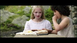 Heidi (2015) | Heidi teaches Klara to eat mountain-style Clip | Anuk Steffen | Anna Schinz