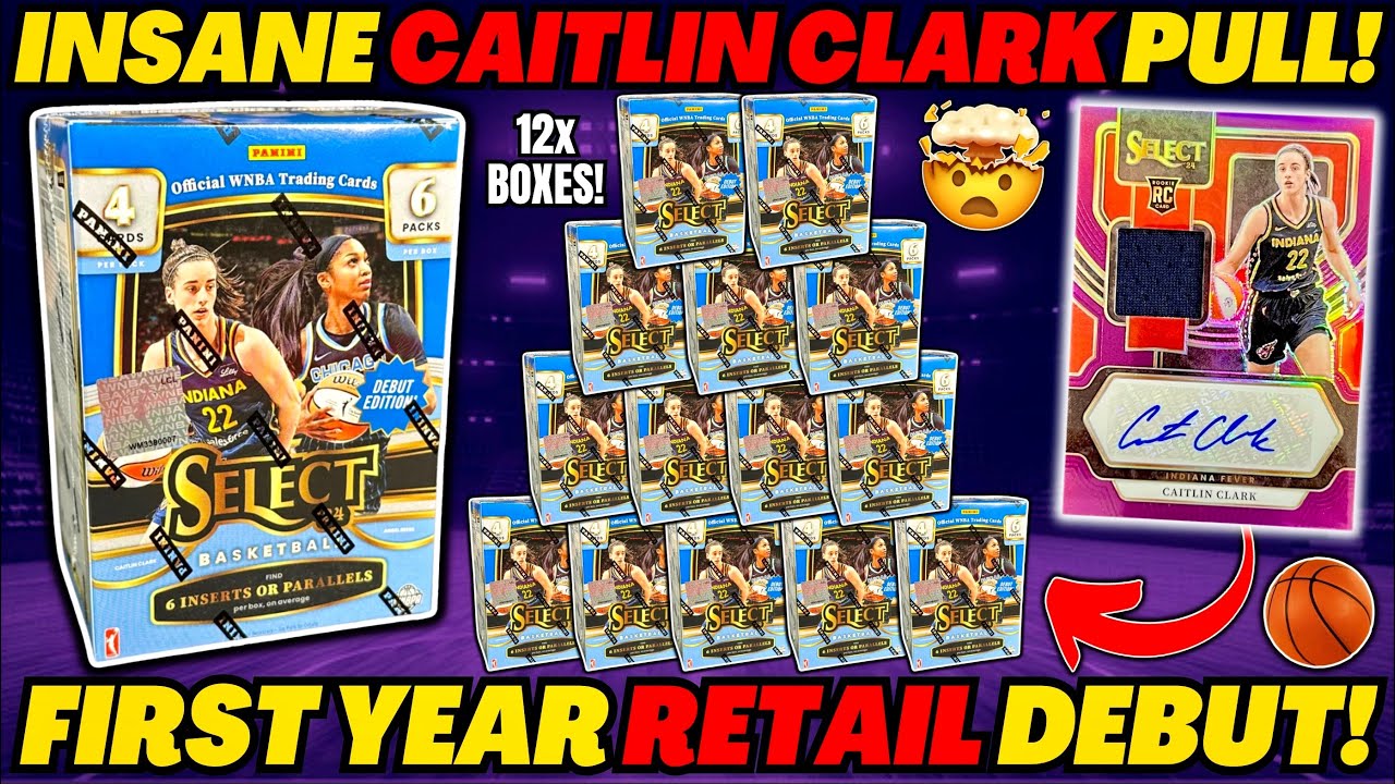 *BIG $400+ ROOKIE PULL!🤑 2024 SELECT WNBA BASKETBALL BLASTER BOX REVIEW!🏀